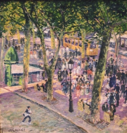Barcelona - Ramblas 63X60cm
